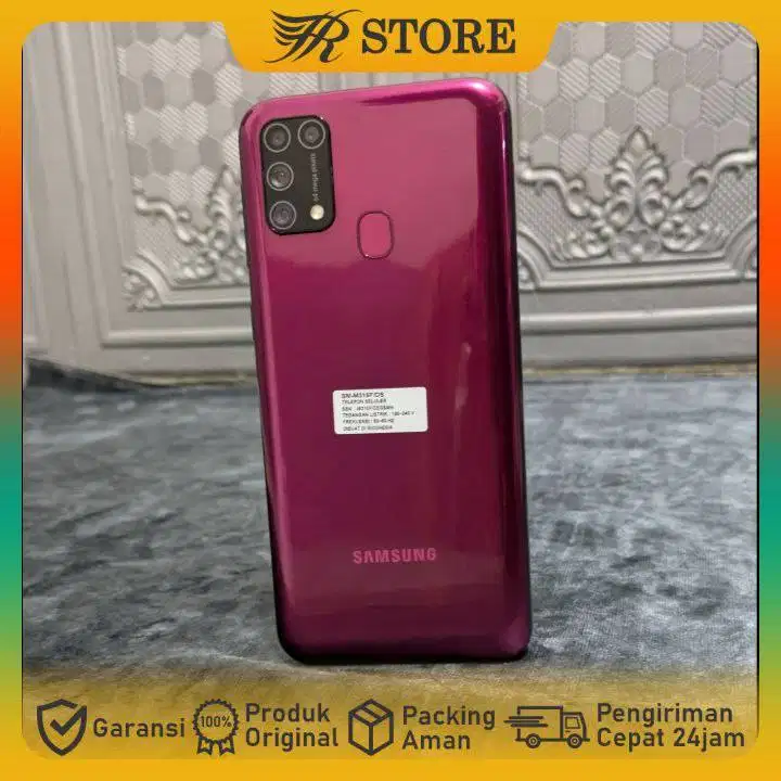 Samsung M31 ram 6/128gb mulus bergaransi