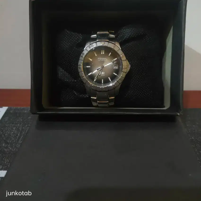 jam tangan Fossil Blue original