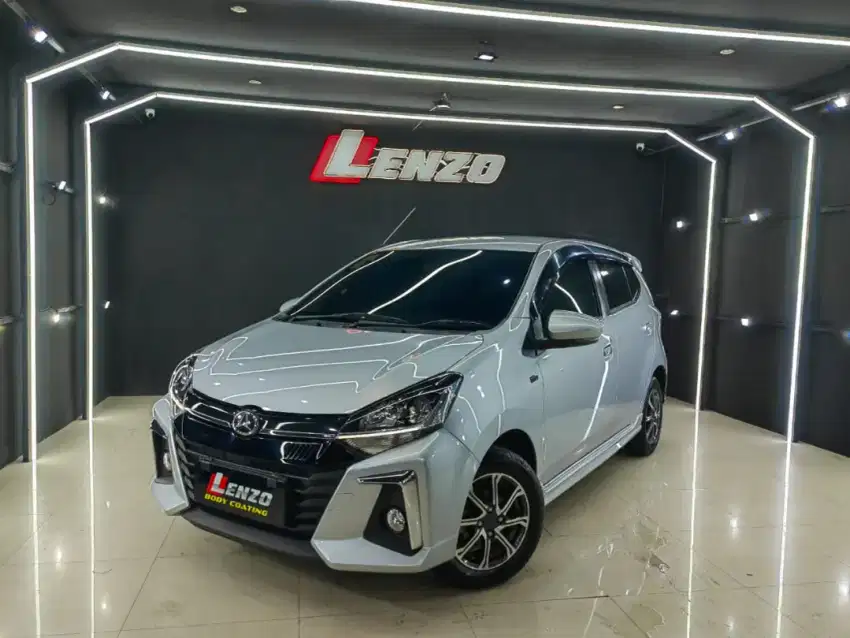 Km27rb Pjk Baru Ayla 1.2 R manual 2022 silver Lenzo mobil