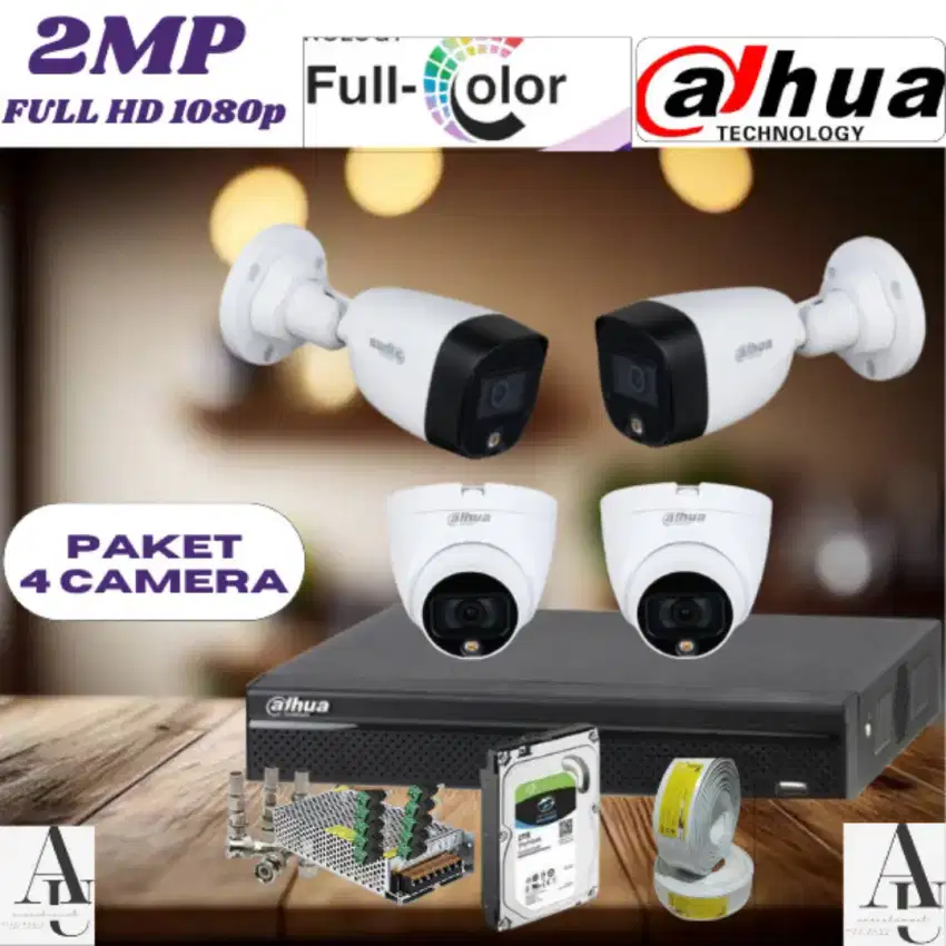 PAKET KAMERA CCTV LENGKAP FULL HD TERBAIK SE INDONESIA