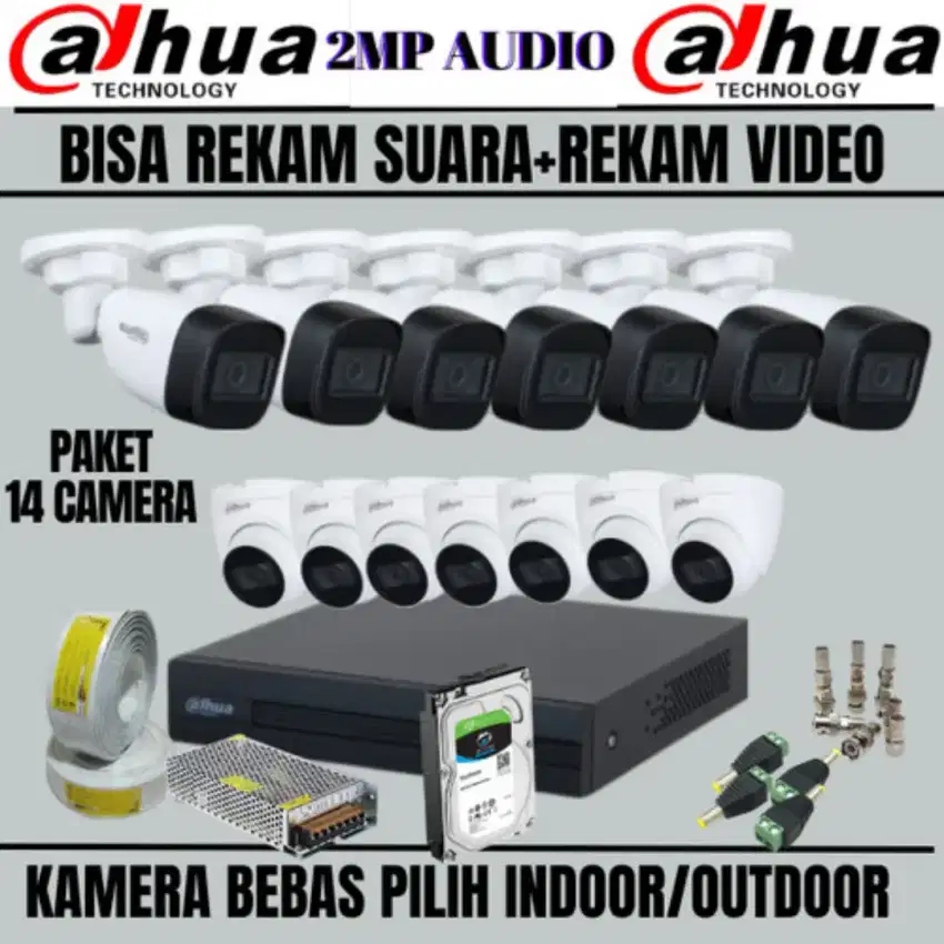 PAKET KAMERA CCTV LENGKAP FULL HD TERBAIK SE INDONESIA