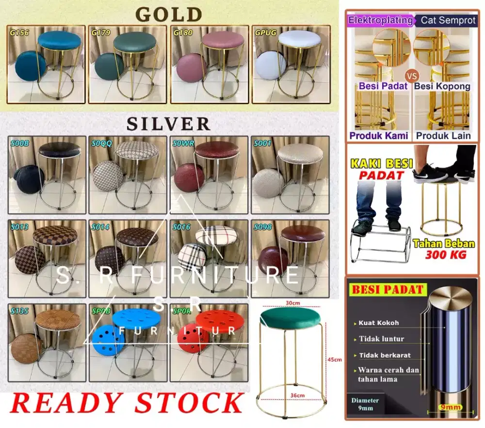 KURSI CAFFE /KURSI BULAT