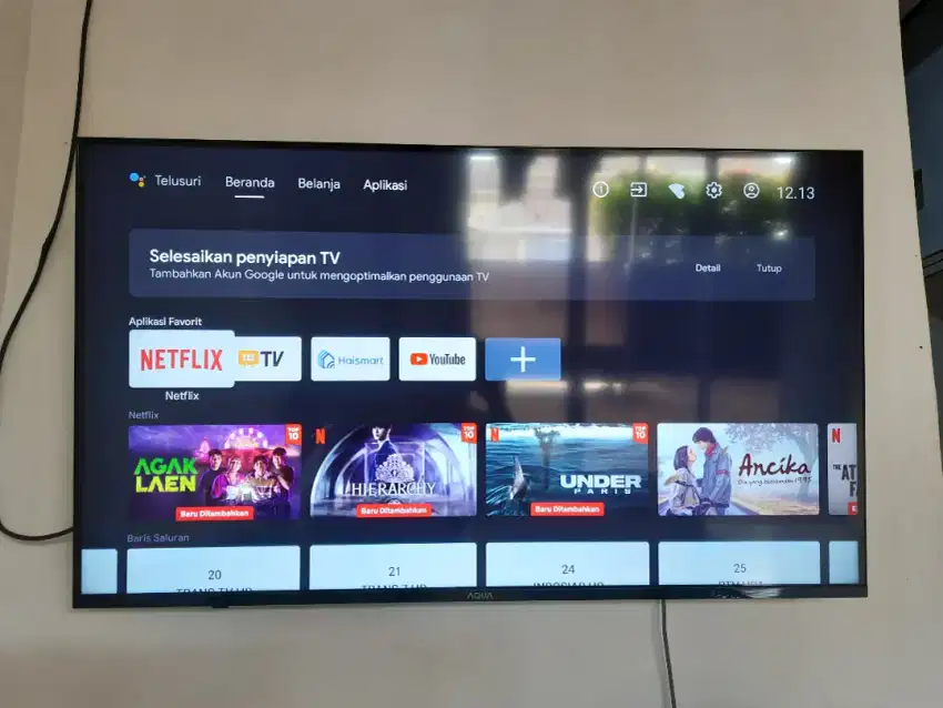 AQUA Android TV 4k Ultra HD 43 inch