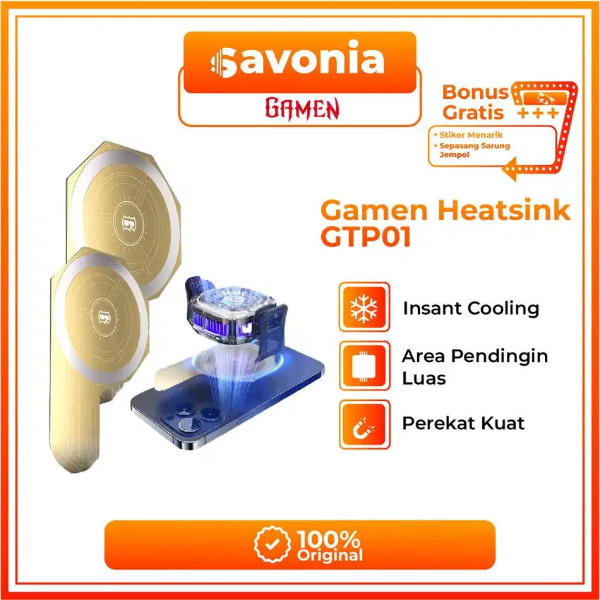 Heatsink GTP01 / GTP-01 Perata Penyebaran dingin Cooler Gaming