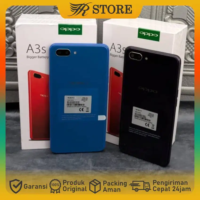 Oppo A3s ram 3/63gb mulus bergaransi