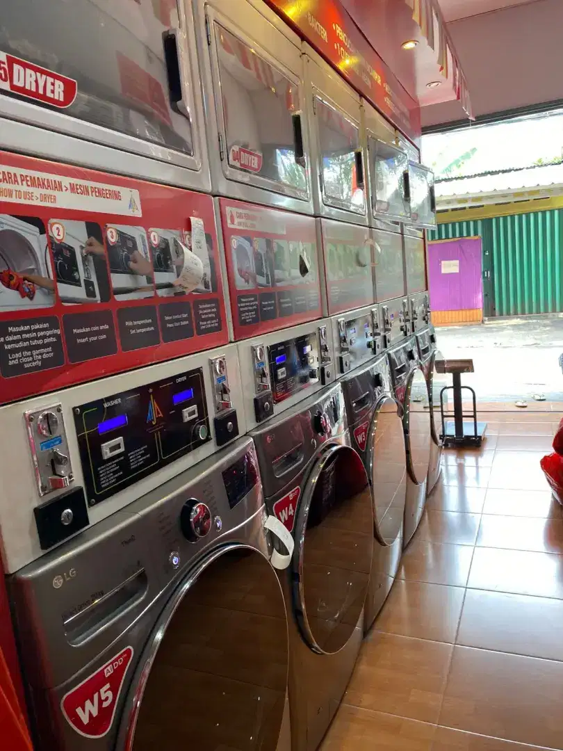 Dibutuhkan karyawan laundry coin