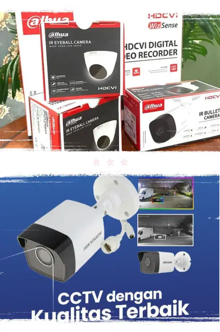 Cctv full HD online via HP berikut pemasangan