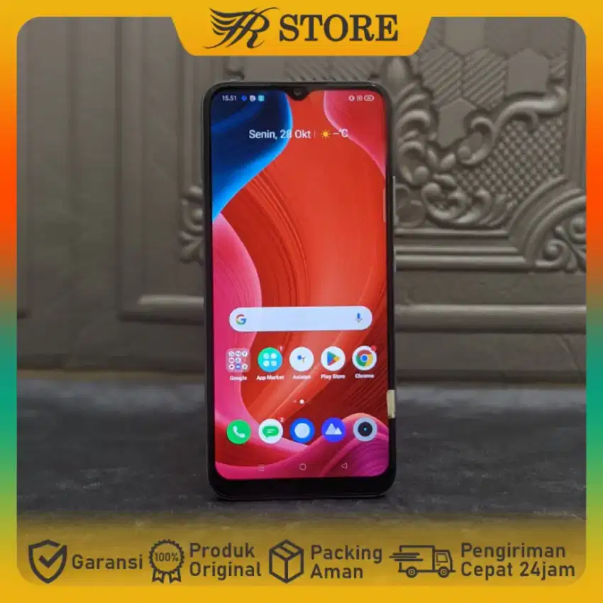 Realme Narzo 20 ram 4/64gb mulus bergaransi