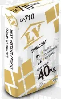 SKIM COAT/ ACIAN BETON MEREK LV MORTAR LV-710  (semen Instant/ Mortar)