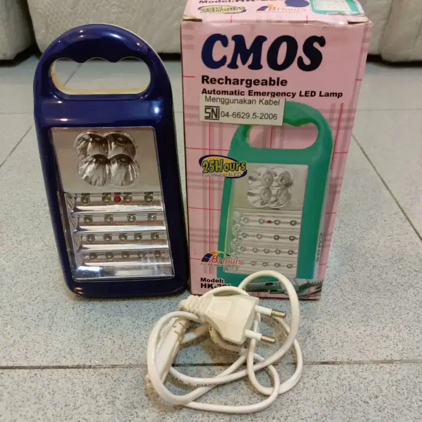 Lampu darurat Emergency lamp CMos bekas Mati