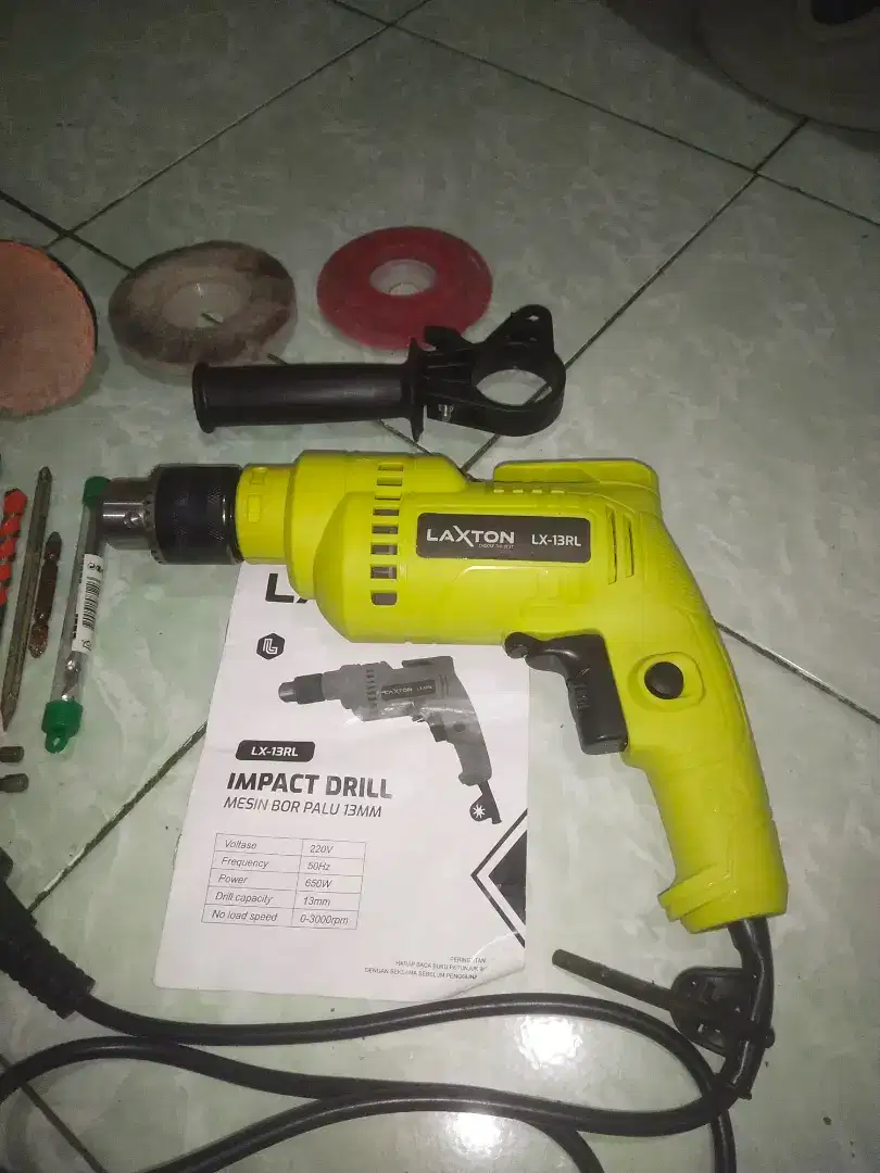 mesin bor drill 13mm laxton