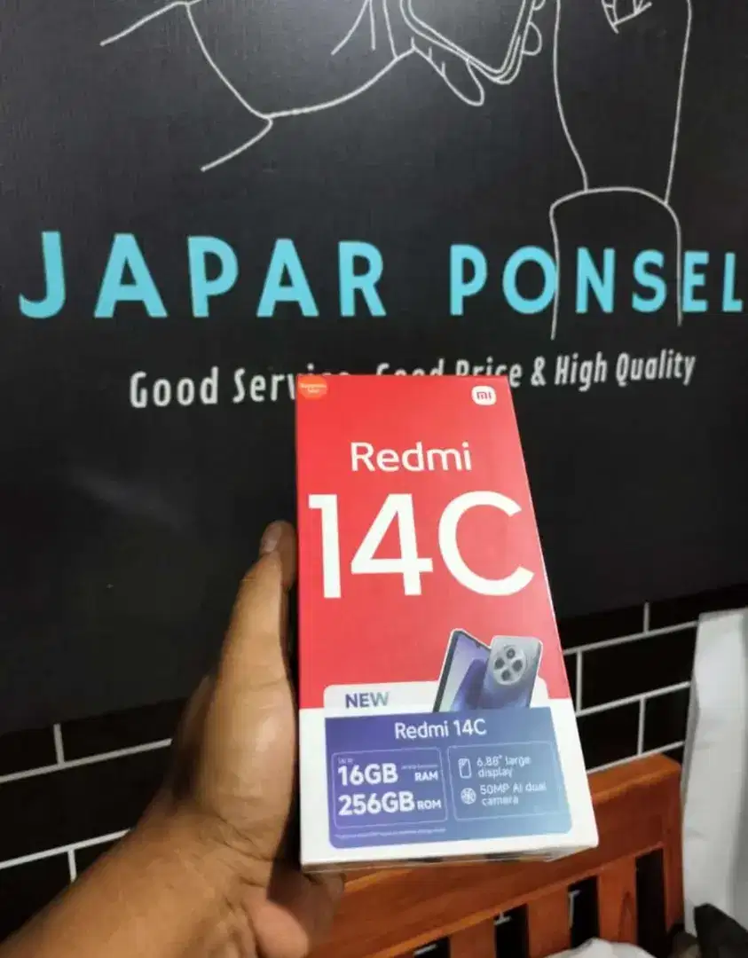 REDMI 14C 8/256GB BARU SEGEL