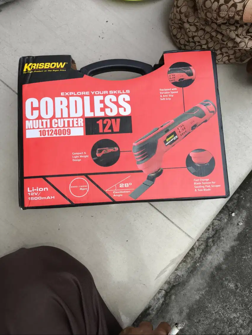 Cordeless multi cutter 12v. Krisbrow