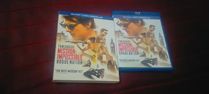 Blu-ray disc & dvd original mission impossible Rogue nation