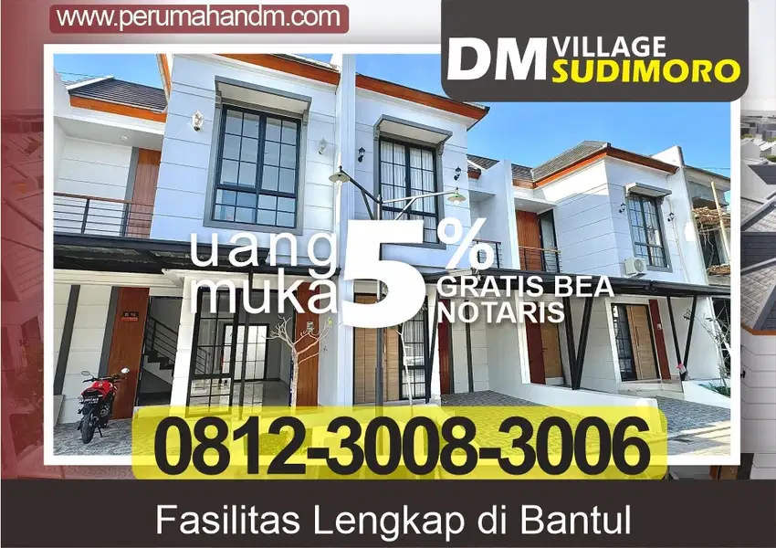 Promo Akhir Tahun ALL IN rumah 2 lantai 800an di Yogyakarta