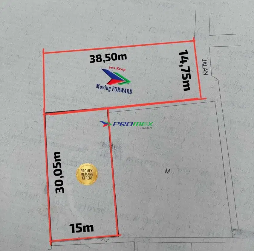 Tanah Luas di Lebak Bulus Cocok juga dibangun Mini Cluster Strategis