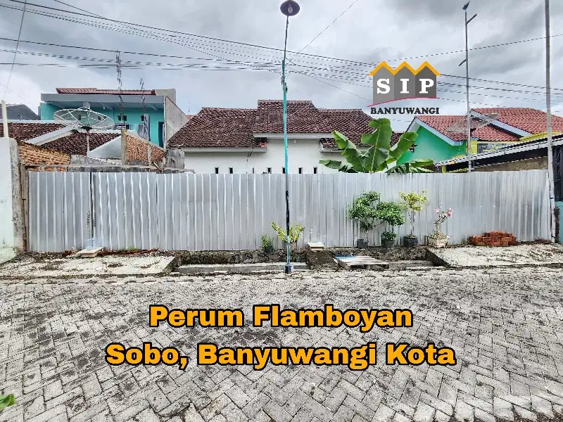 Dijual Hitungan Tanah di perumahan Flamboyan Sobo Banyuwangi