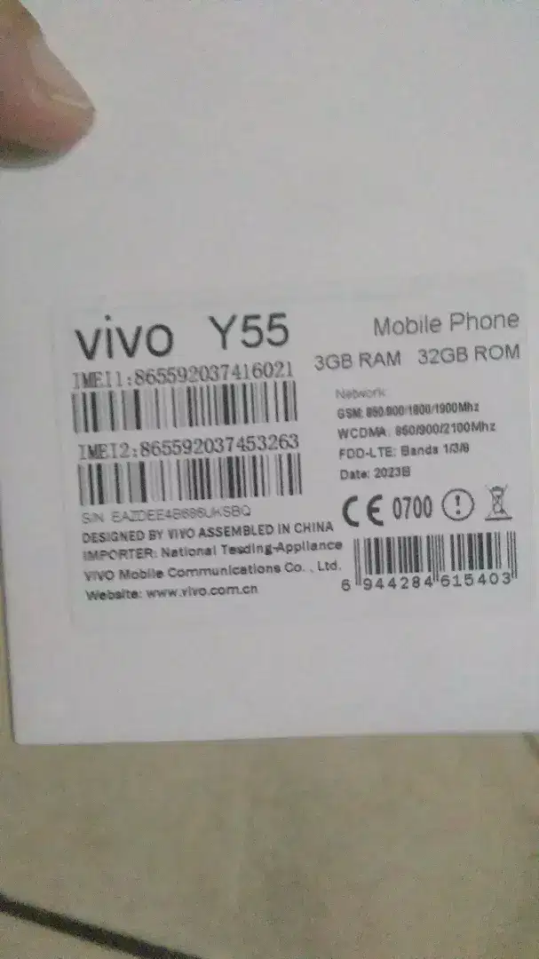 Mau jual hp vivo y55