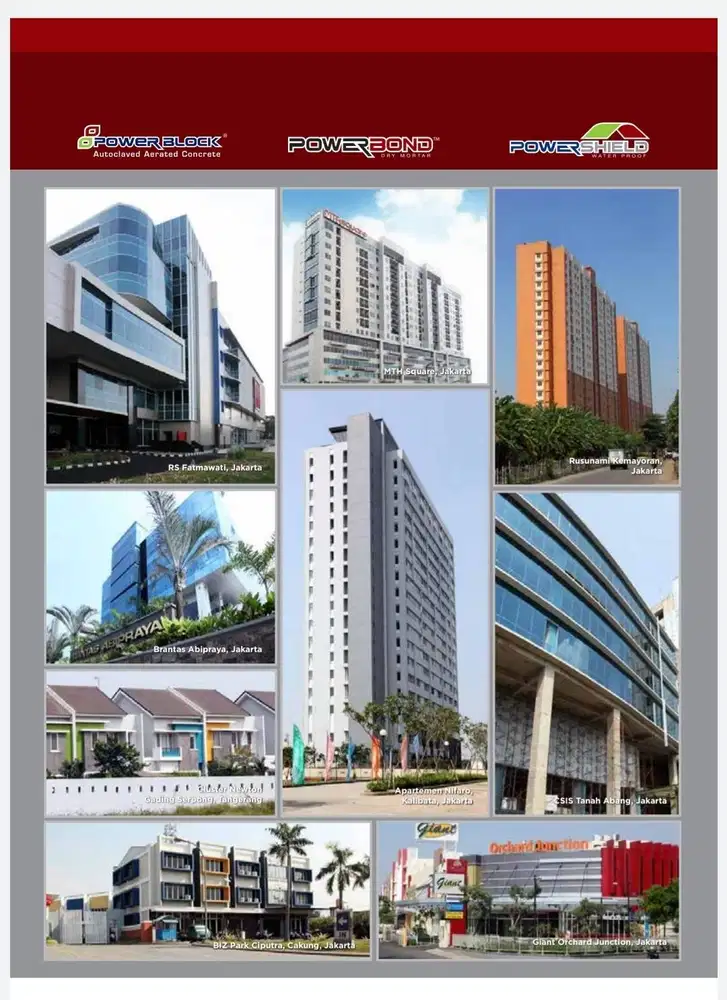 POWERBOND Semen Instant/ Dry Mortar JAMINAN KUALITAS PREMIUM MUTU