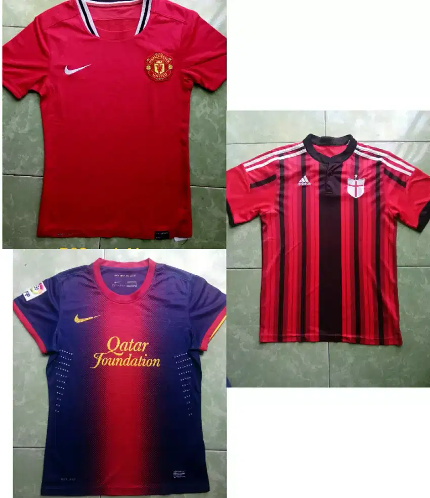 Jersey sepak bola borongan Sz M