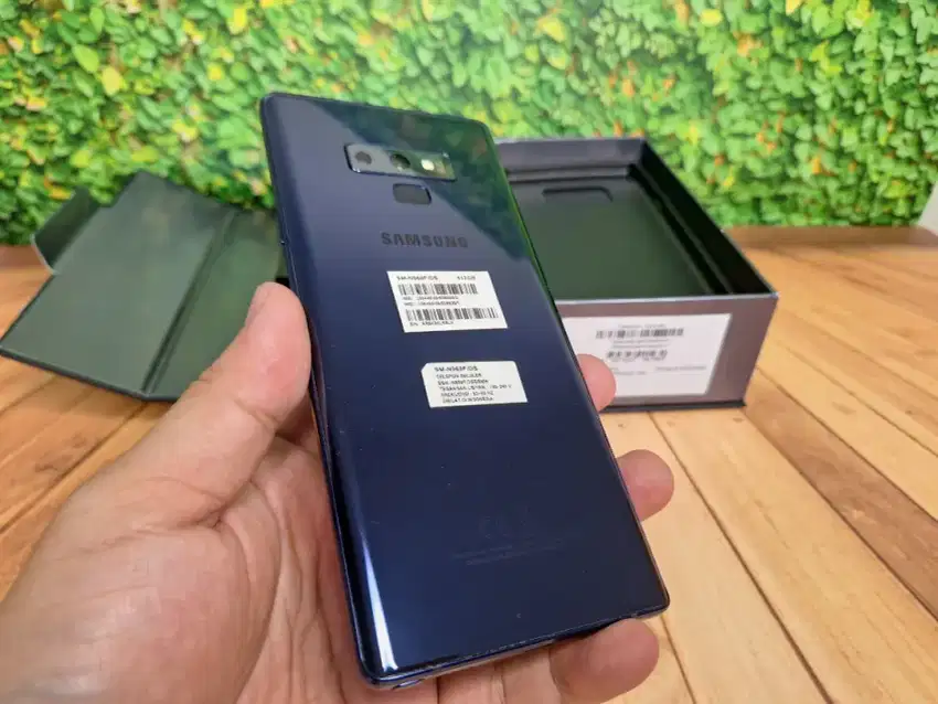 SAMSUNG NOTE 9 CORAL BLUE FULLSET 8/512GB