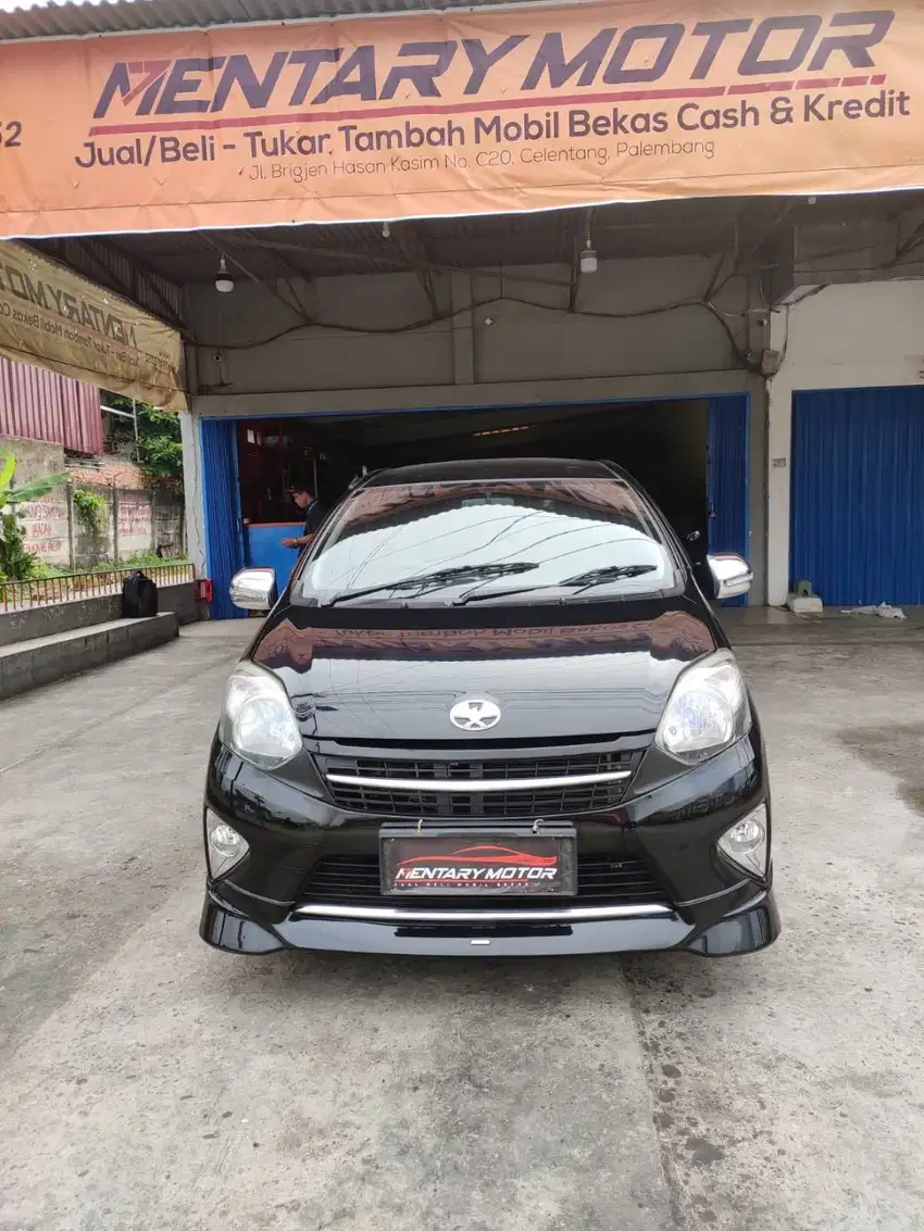 [KM 51RB] Toyota Agya TRD 1.0 LCGC Automatic 2016 Hitam Terawat Bagus