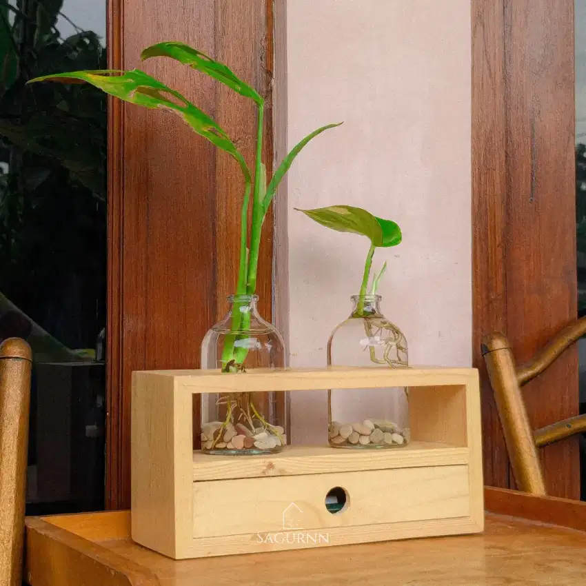 Vas Bunga Planter Box Hidroponik