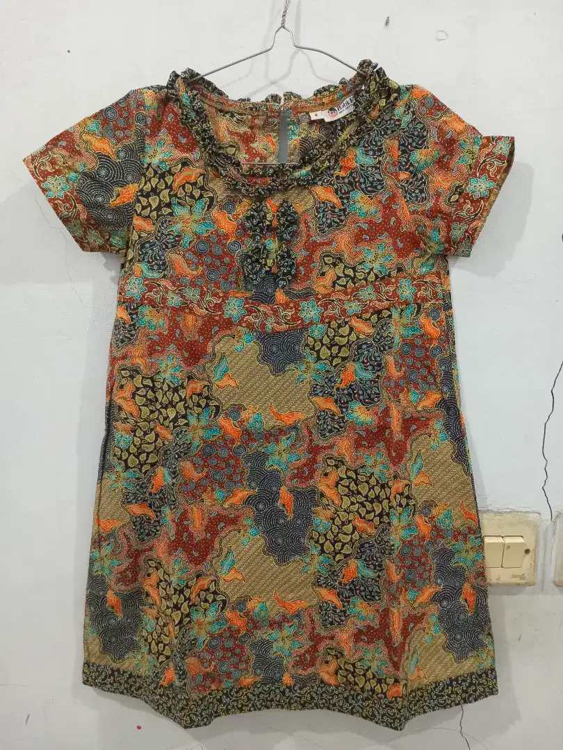 Dress Batik Keris Anak Perempuan