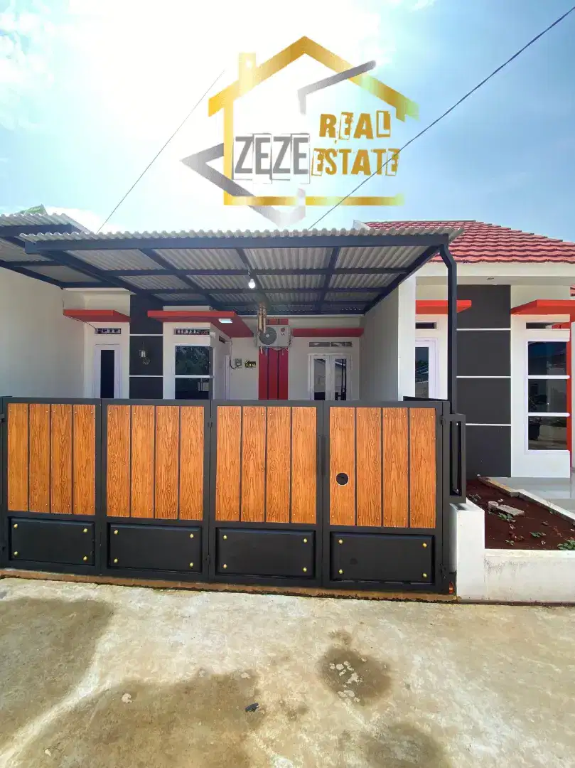 Rumah minimalis cash murah siap huni ber shm depok