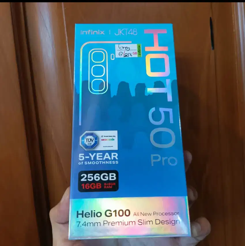 INFINIX HOT 50 PRO 8+8/256 NEW GARANSI RESMI