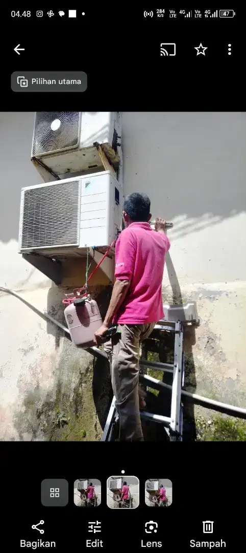 Servis AC specialist.