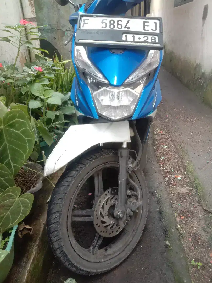 dijual honda beat eco cbs iss 2018, SS komplit, pajak baru kelewat