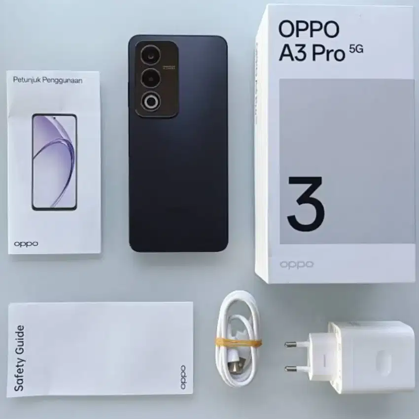 Oppo A3 Pro 5G 8GB/256GB Fullset Masih Garansi Resmi Sampai Juli 2025