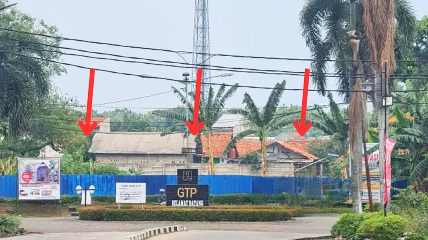 Dijual Tanah di Tapos Depok lokasi strategis akses jalan raya bogor