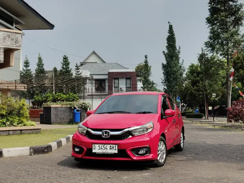 New Brio E CVT 2018 AT Facelift Merah Km50rb Original