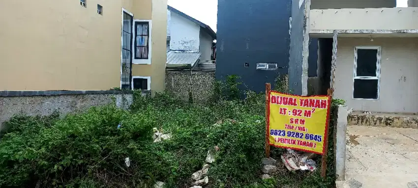 Dijual tanah siap bangun