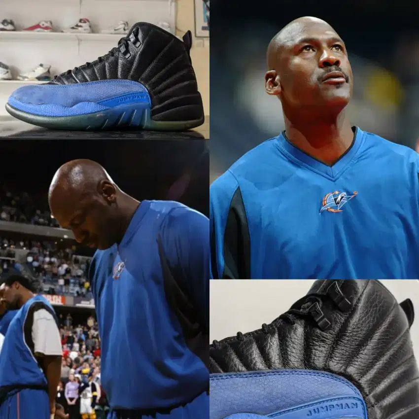 Sepatu Basket Air Jordan 12 Game Royal