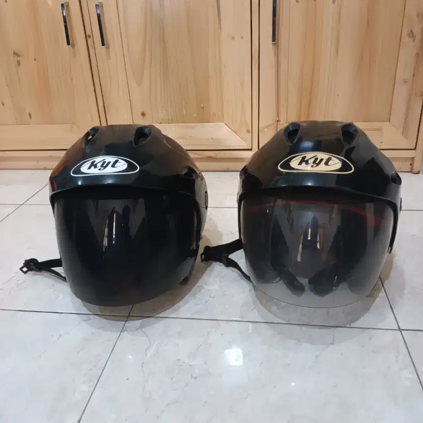 Helm Kyt half face original ukuran l xl