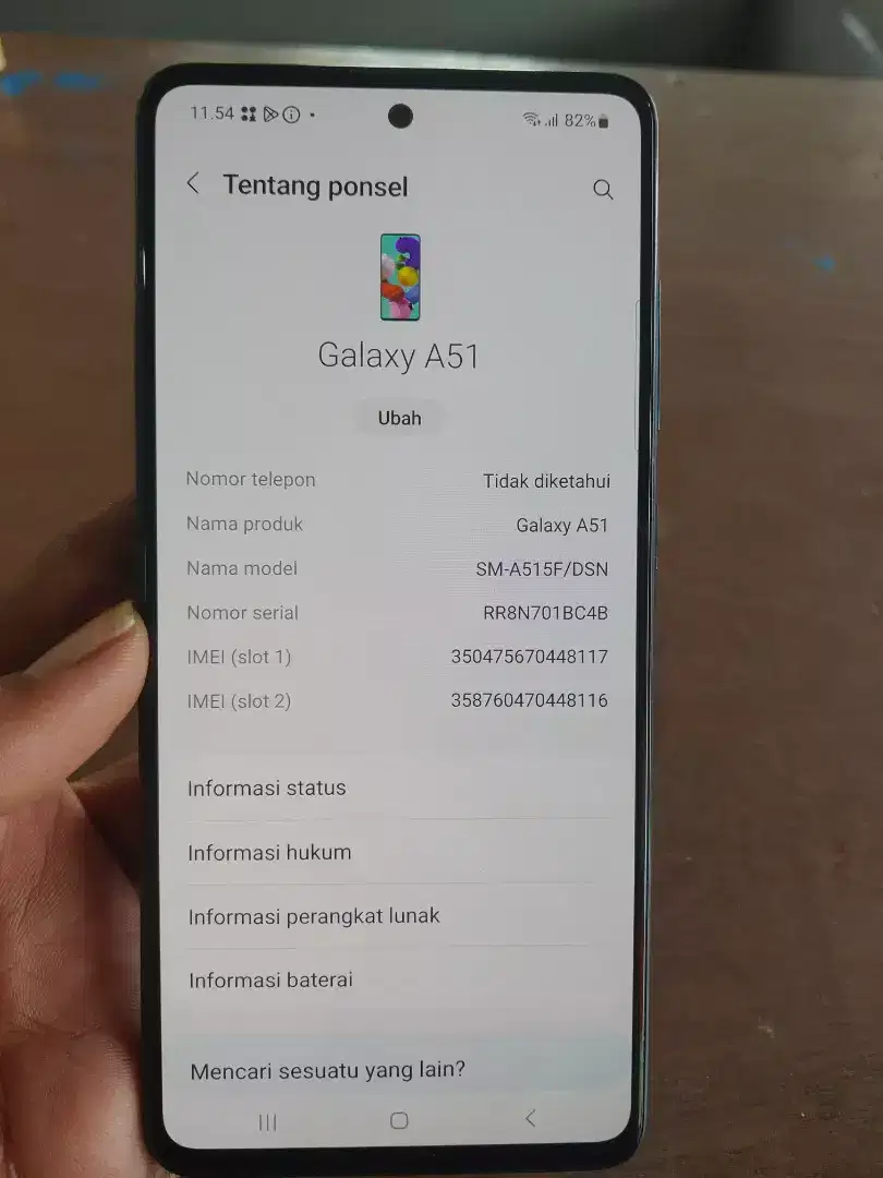 Samsung a51 8/128