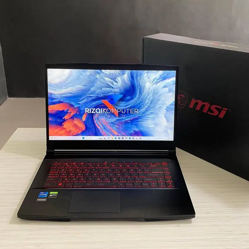 MSI GF63 Thin 11SC  Intel Core i7-11800H Ram 8GB SSD 512GB