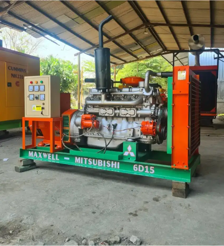 Genset 70, 80 Kva Mitsu 6D15