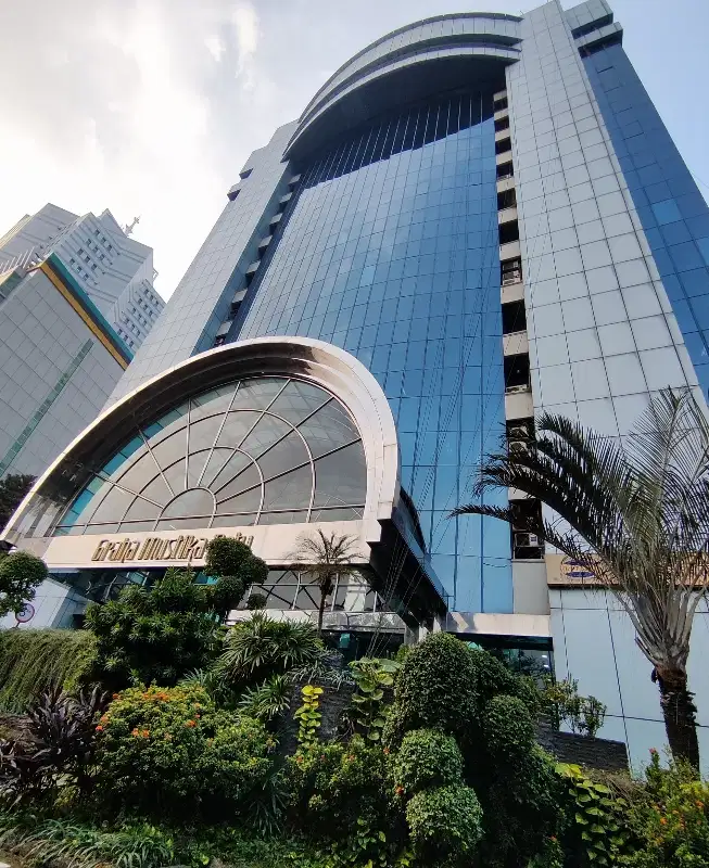 Sewa kantor luas 89.92m, Jakarta Area Gatot Subroto Graha MR