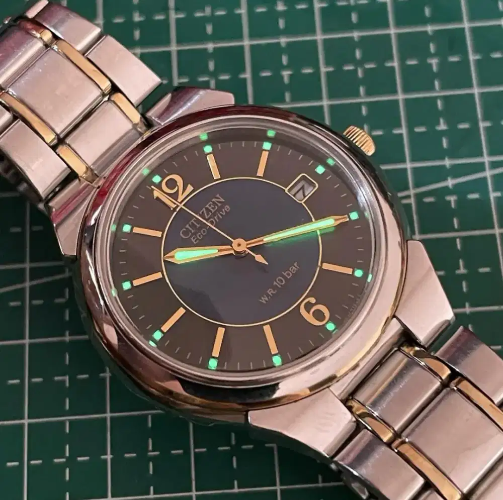 Jual jam tangan vintage citizen klasik ecodrive