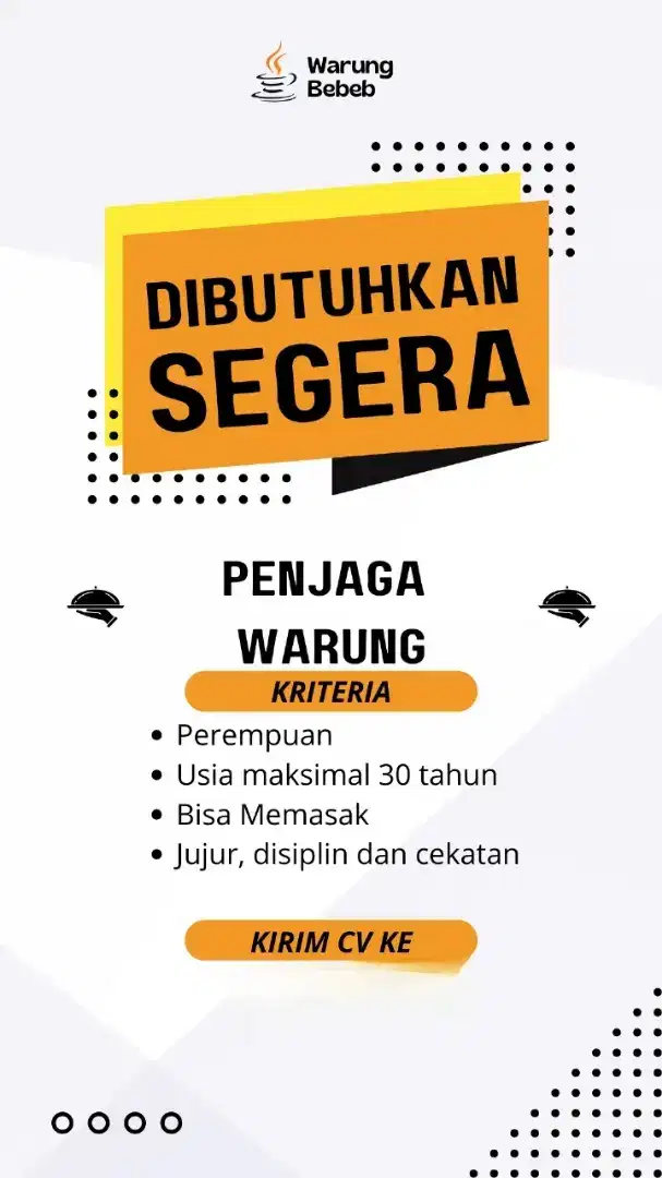 Penjaga Warung Bisa Masak