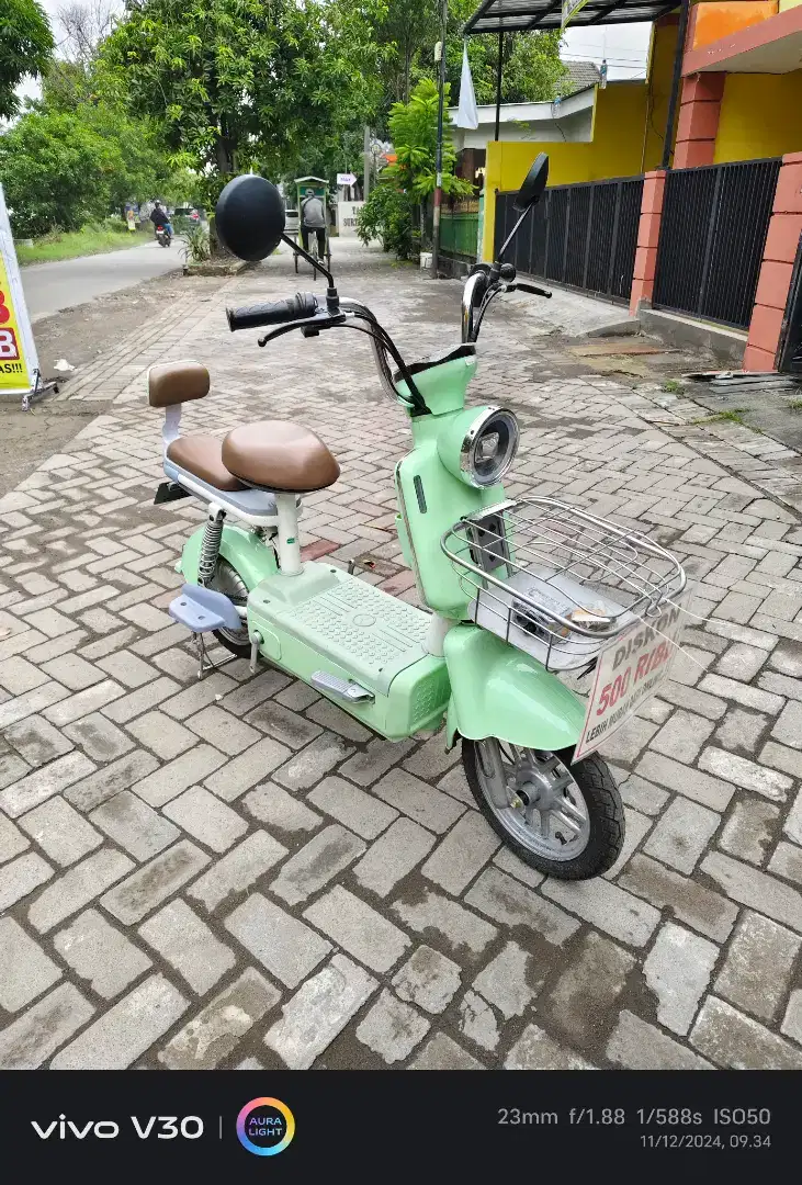 Sepeda listrik brossway 3.0 terbaru hanya 3 jutaan saja