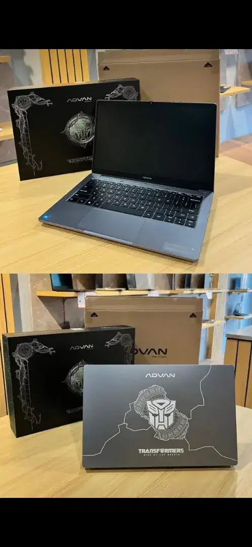 LAPTOP ADVAN TBOOK TRANSFORMER GEN TERBARU RAM 4GB SSD 128GB GARANSI