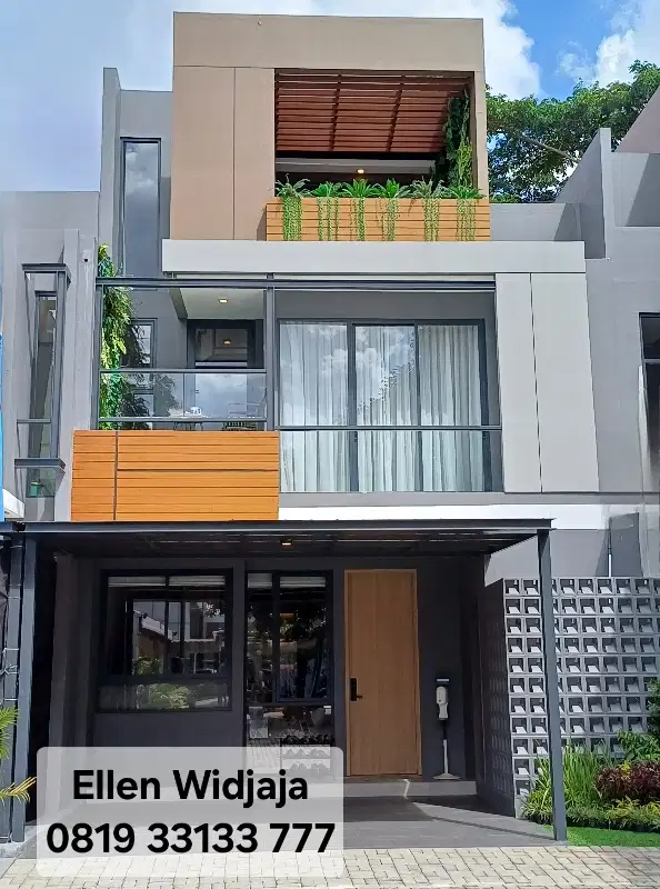 Tanpa Dp Terravia Adora BSD rumah design moden tropis banyak promo