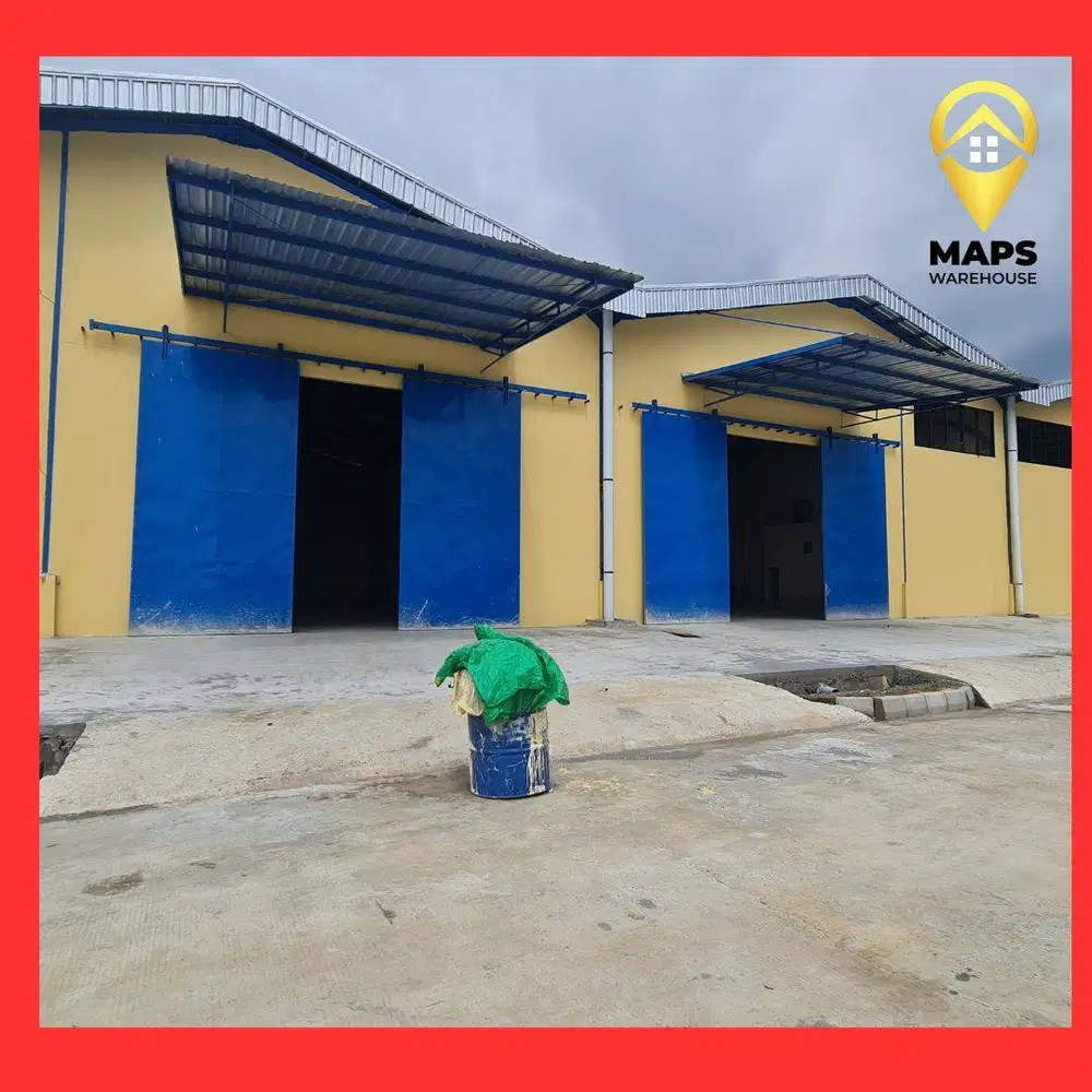 Gudang Baru di kawasan Pergudangan di Makassar startegis S Hak MILIK