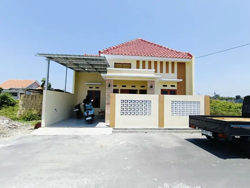 Rumah Baru Gress SHM. Ready Unit Siap Huni di Gatak