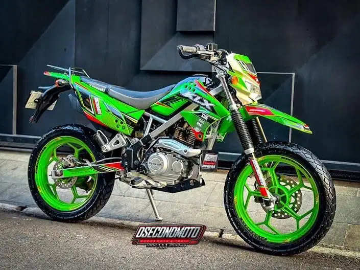 KAWASAKI DTRACKER 150 SUPERMOTO MESIN SEHAT SIAP TOURING TRABAS TRAIL